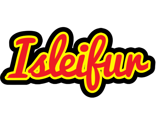 Isleifur fireman logo