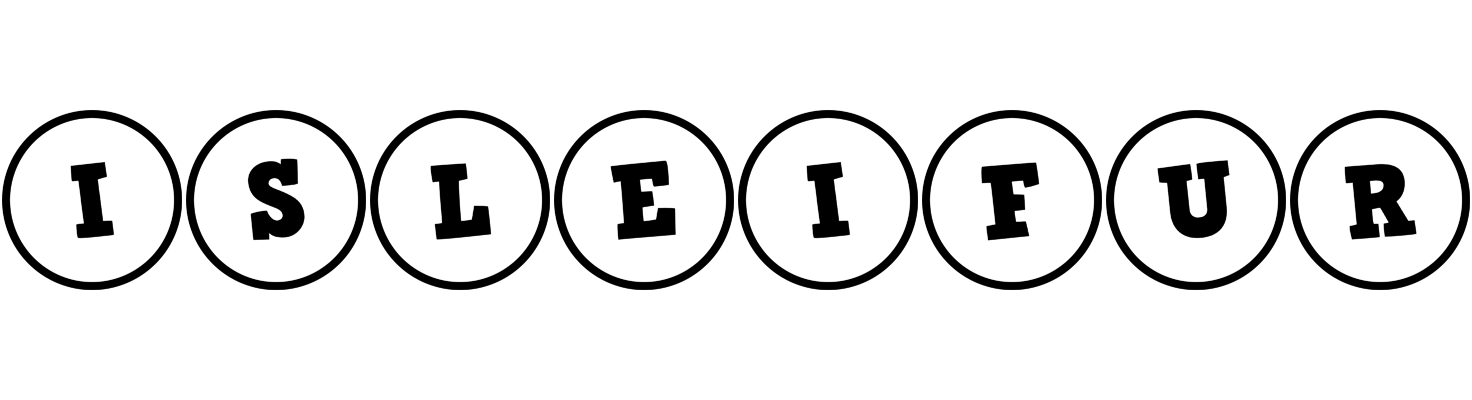 Isleifur handy logo