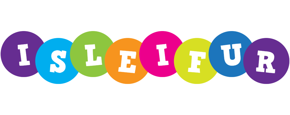 Isleifur happy logo