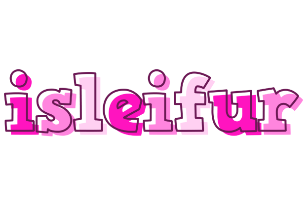 Isleifur hello logo