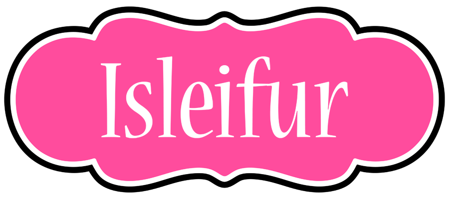 Isleifur invitation logo