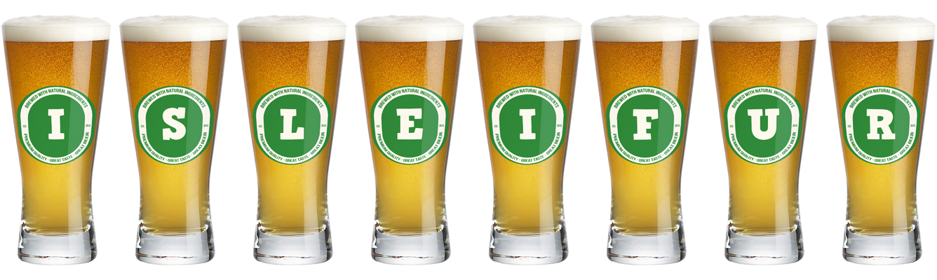 Isleifur lager logo