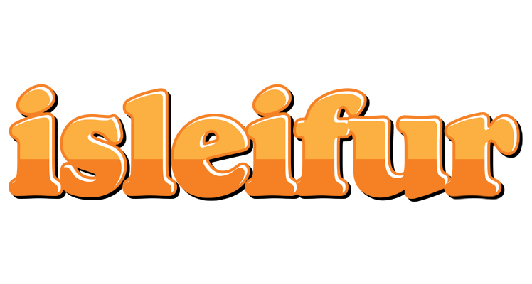 Isleifur orange logo