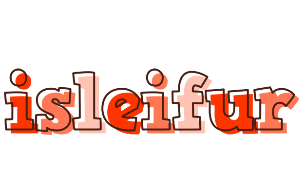 Isleifur paint logo