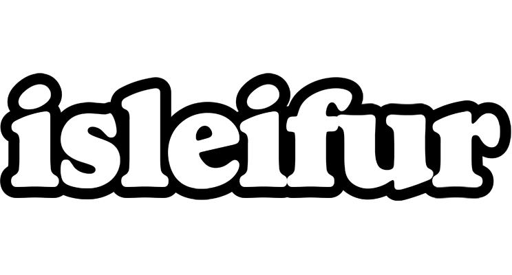 Isleifur panda logo