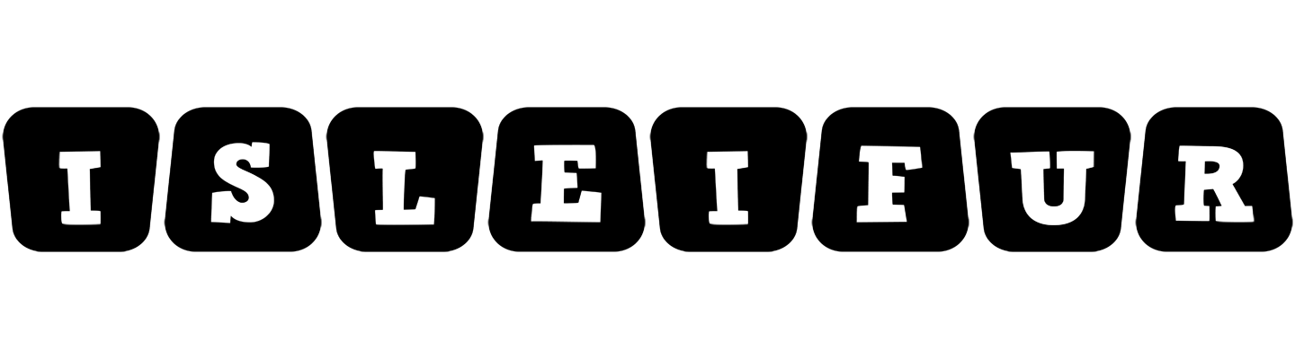 Isleifur racing logo