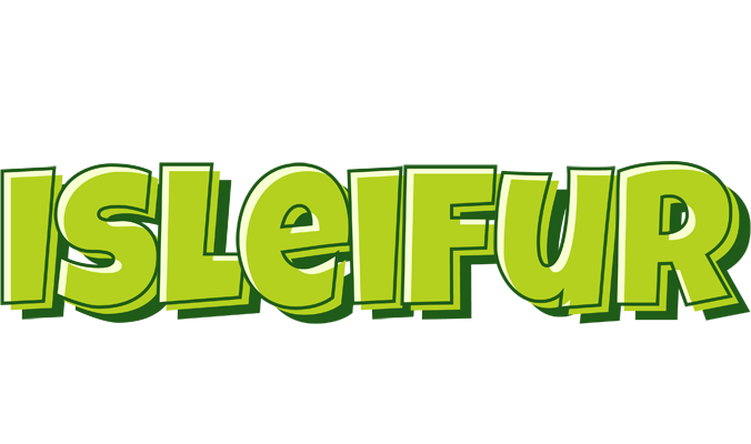 Isleifur summer logo