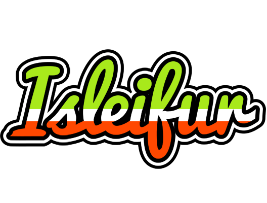 Isleifur superfun logo