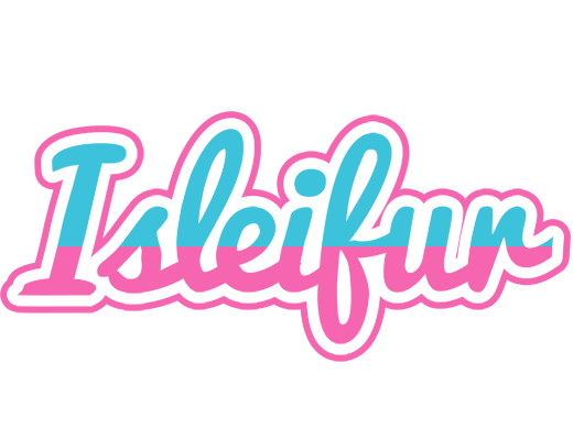 Isleifur woman logo