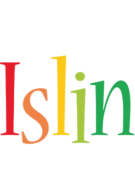Islin birthday logo