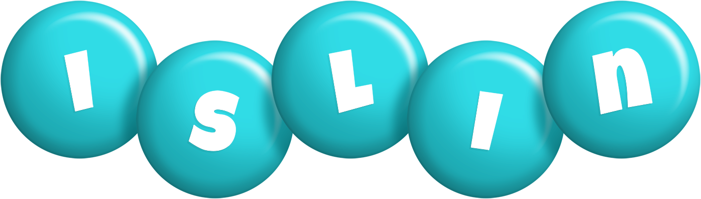 Islin candy-azur logo