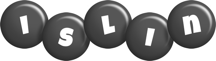 Islin candy-black logo