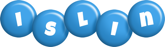 Islin candy-blue logo