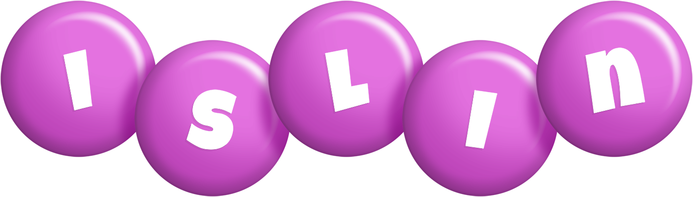 Islin candy-purple logo