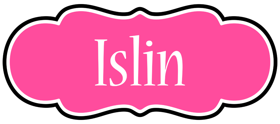 Islin invitation logo