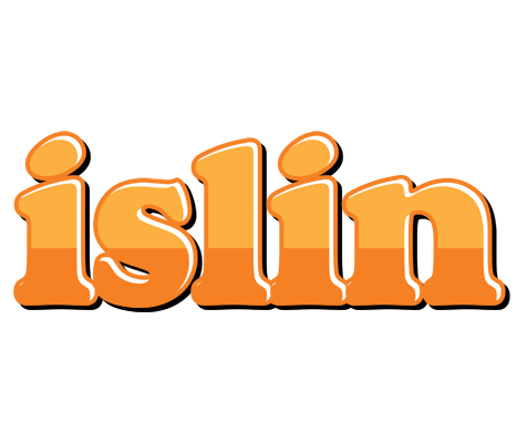 Islin orange logo