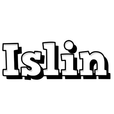 Islin snowing logo