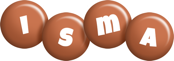 Isma candy-brown logo