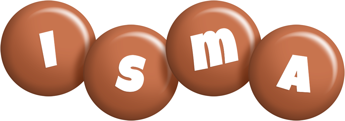Isma candy-brown logo