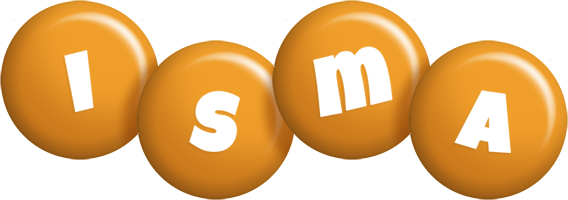Isma candy-orange logo