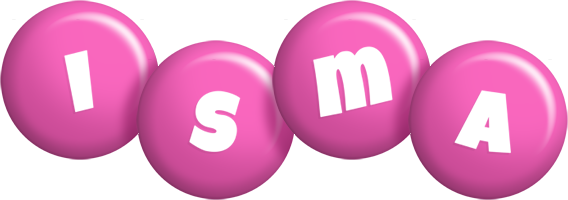 Isma candy-pink logo