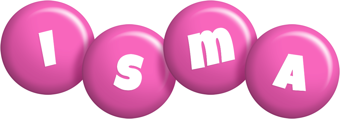 Isma candy-pink logo