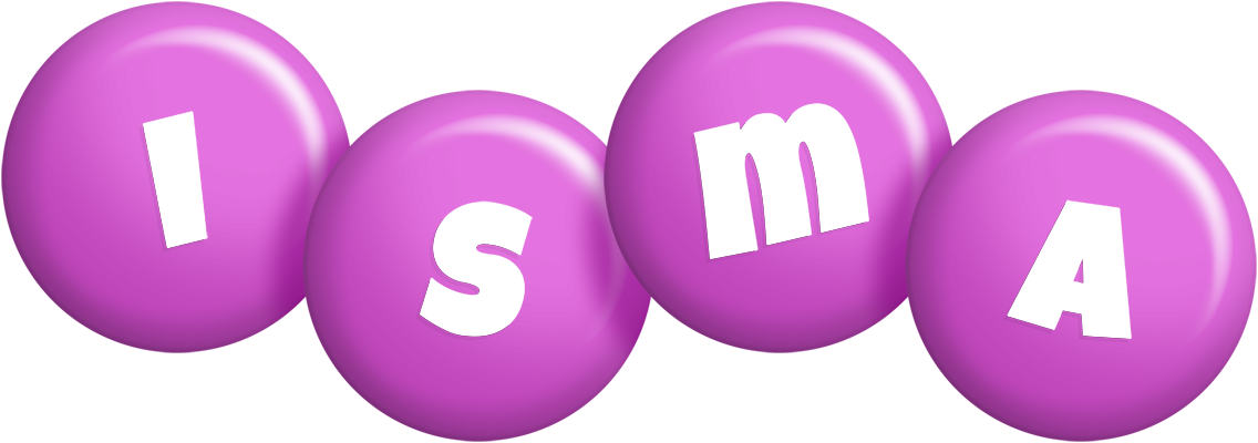 Isma candy-purple logo