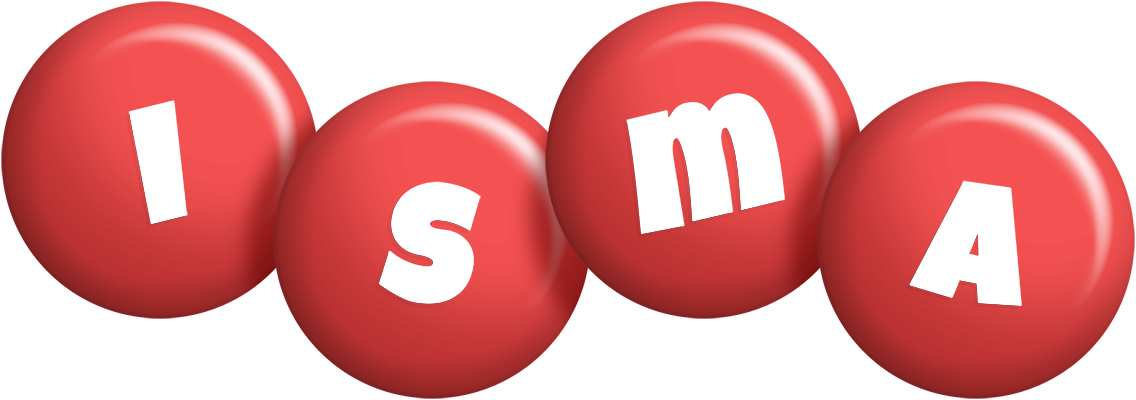 Isma candy-red logo
