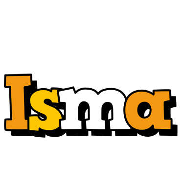 Isma cartoon logo