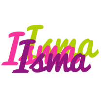 Isma flowers logo