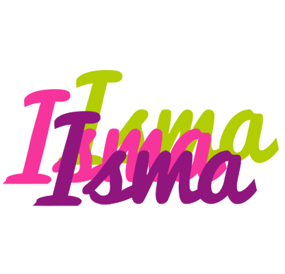 Isma flowers logo