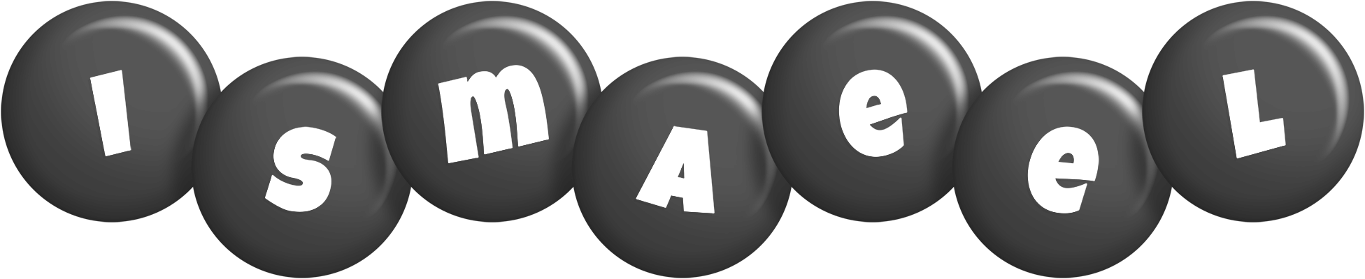 Ismaeel candy-black logo