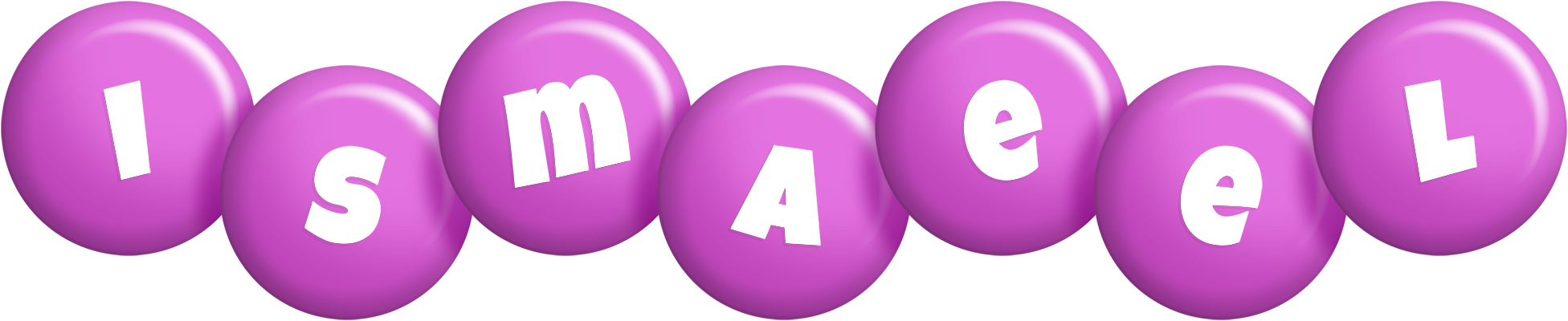 Ismaeel candy-purple logo