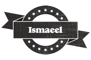 Ismaeel grunge logo