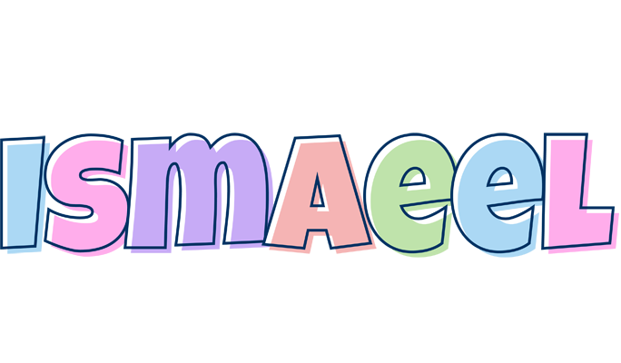 Ismaeel pastel logo