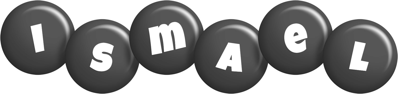 Ismael candy-black logo