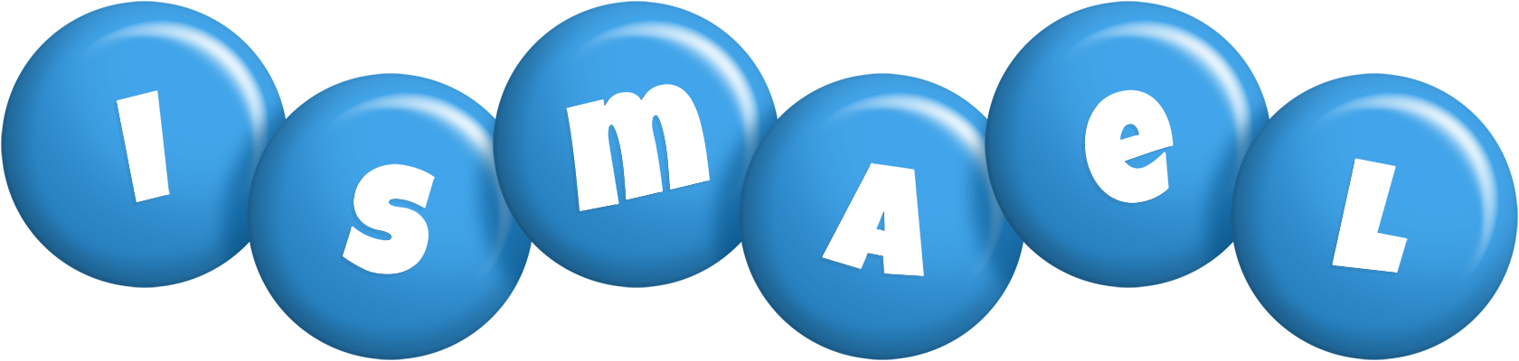 Ismael candy-blue logo