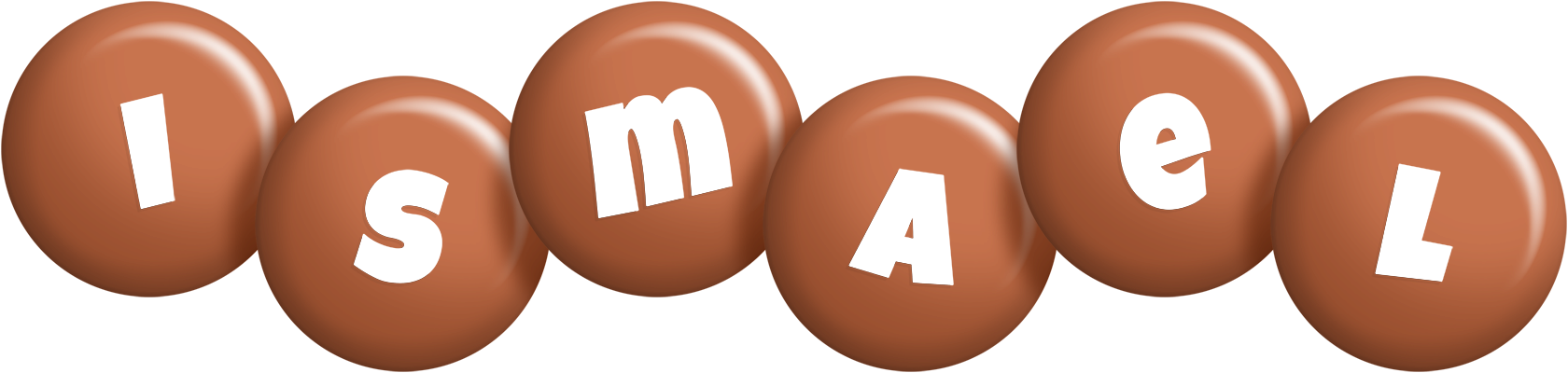Ismael candy-brown logo