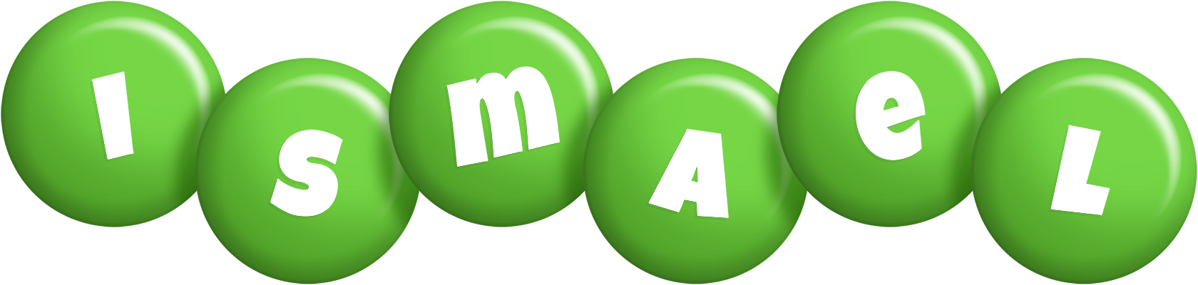 Ismael candy-green logo
