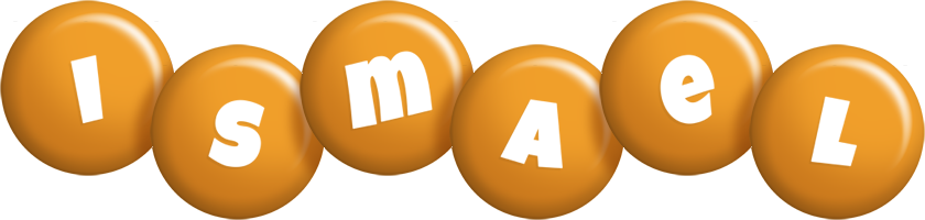 Ismael candy-orange logo