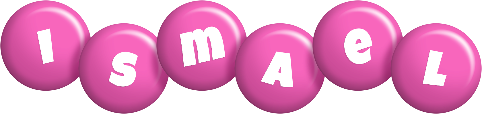 Ismael candy-pink logo