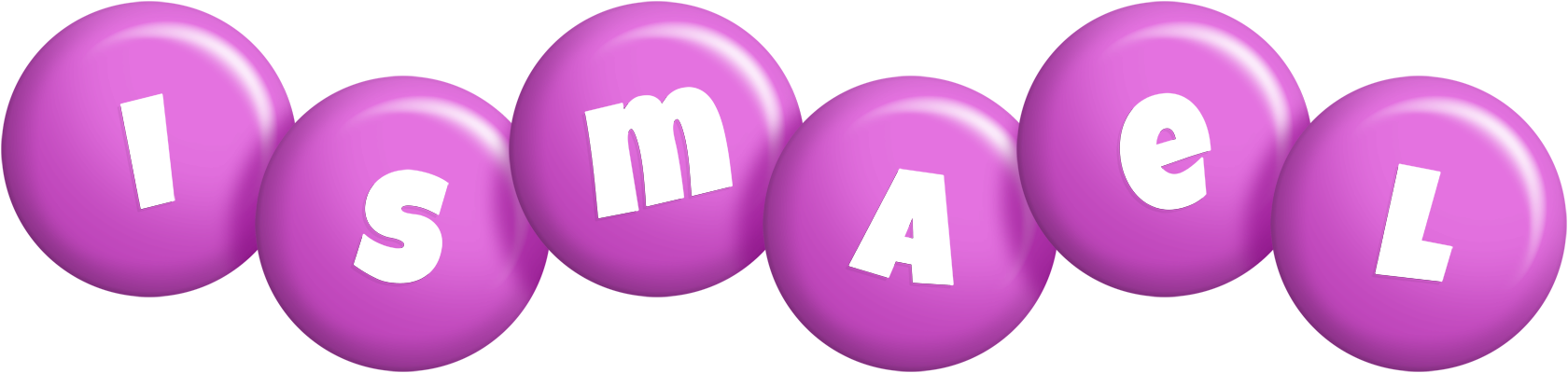 Ismael candy-purple logo