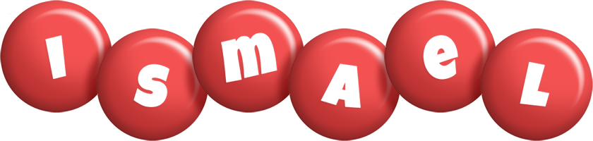 Ismael candy-red logo