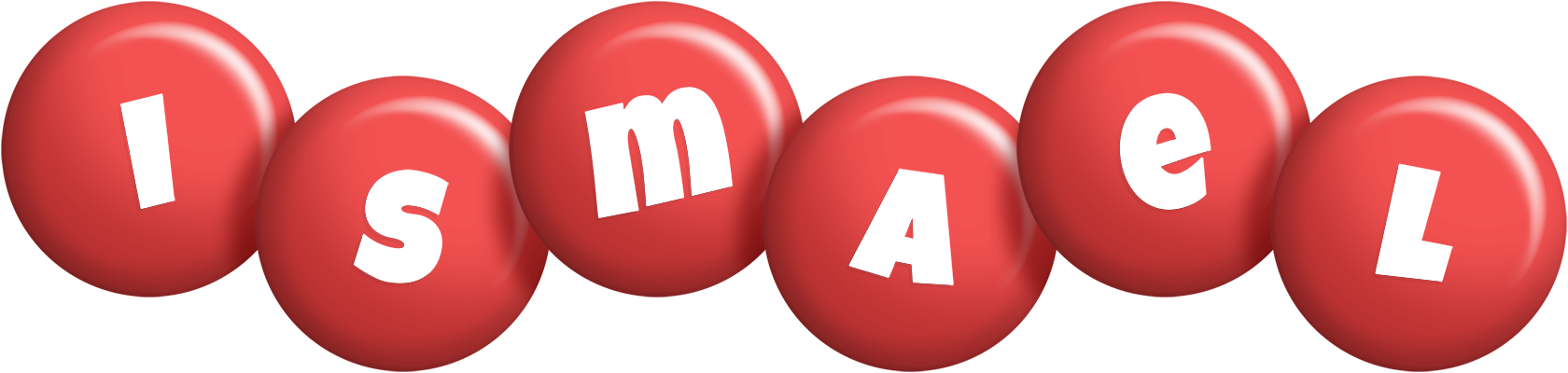 Ismael candy-red logo