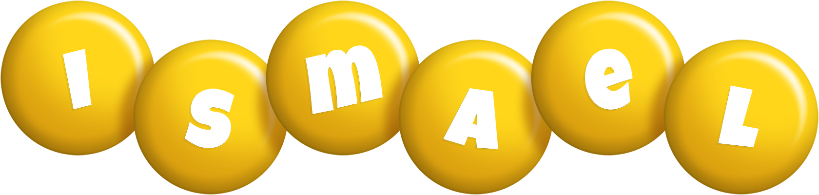 Ismael candy-yellow logo