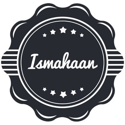 Ismahaan badge logo