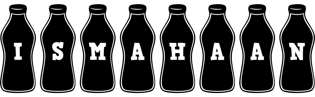 Ismahaan bottle logo