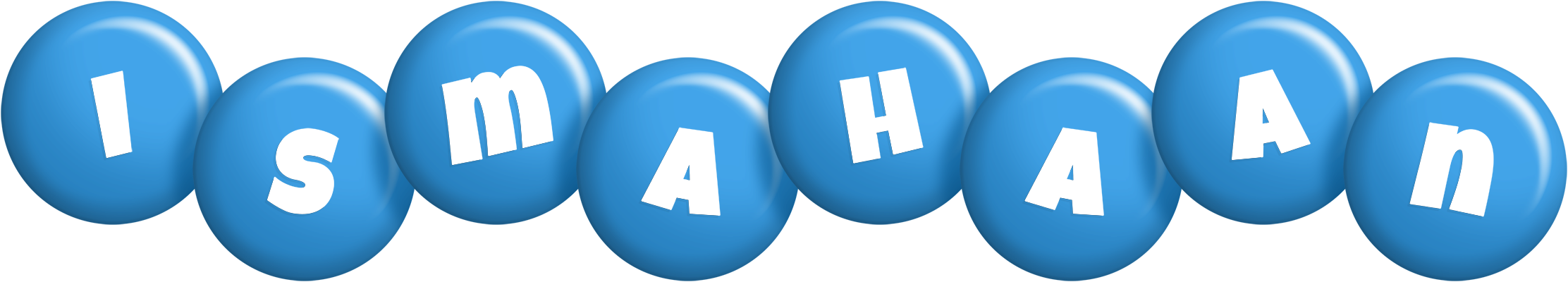 Ismahaan candy-blue logo