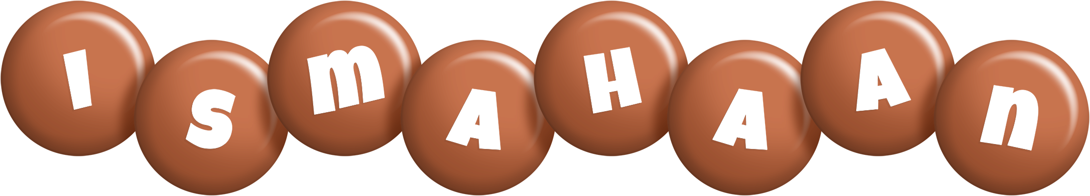 Ismahaan candy-brown logo