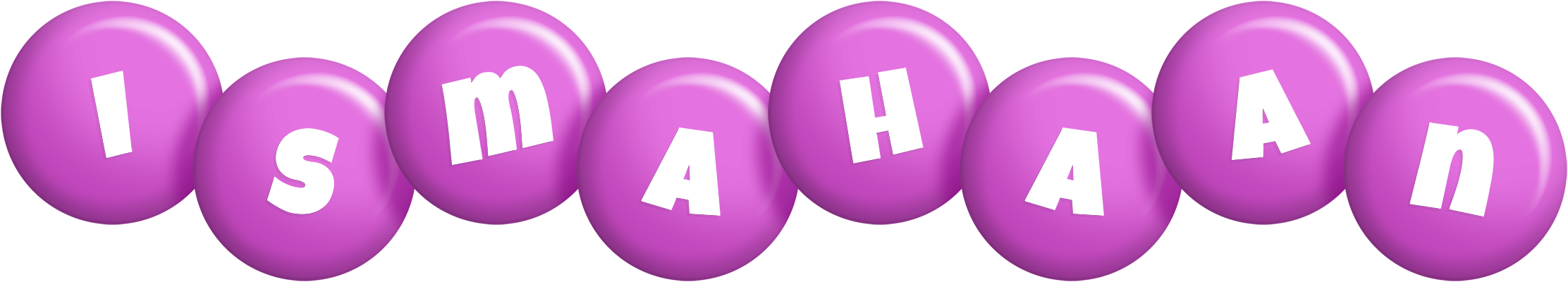 Ismahaan candy-purple logo